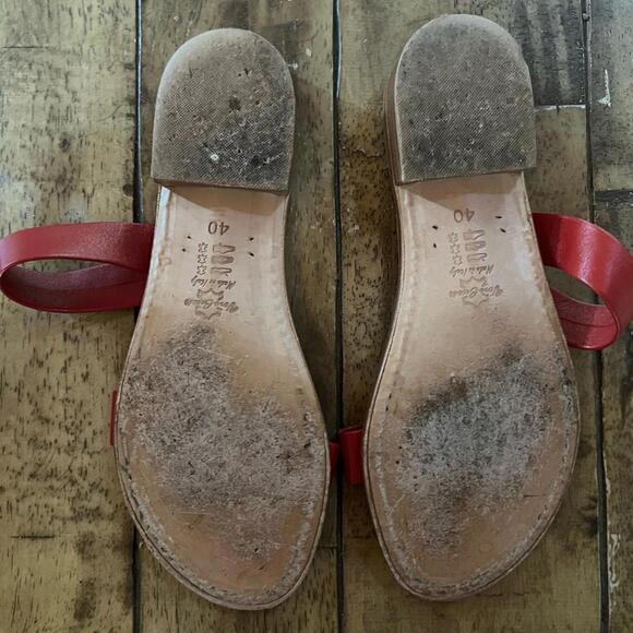 Amalia Sardegna Hand Made Leather Sandals from Italy - sz40 - Picture 5 of 5